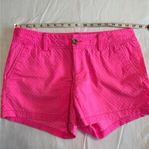 Lilly Pulitzer Callahan Women’s Pink Quilted Stretch Shorts